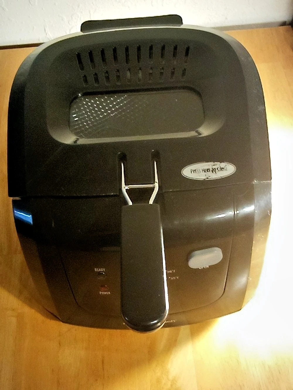 Hamilton Beach Deep Fryer Model 35021 Black 1500W